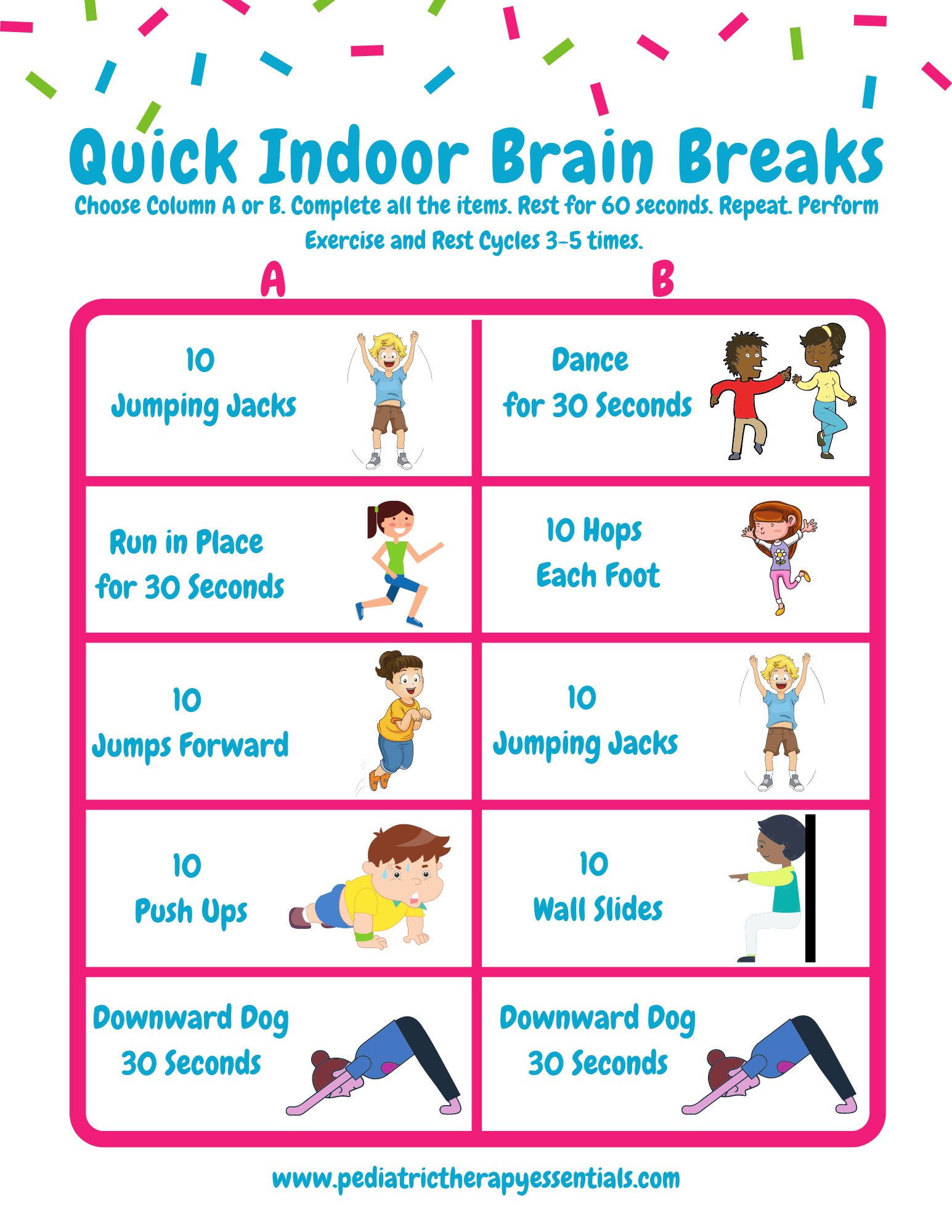 indoor-brain-breaks-pediatrictherapyessentials